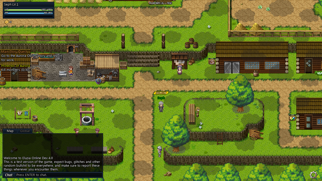 Eluzia Online Dev 4.0